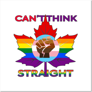 Can't Think Straight (Canadian) Posters and Art